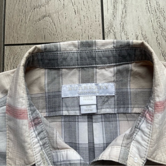 Burberry Kids Long Sleeve Shirt - Picture 2 of 6